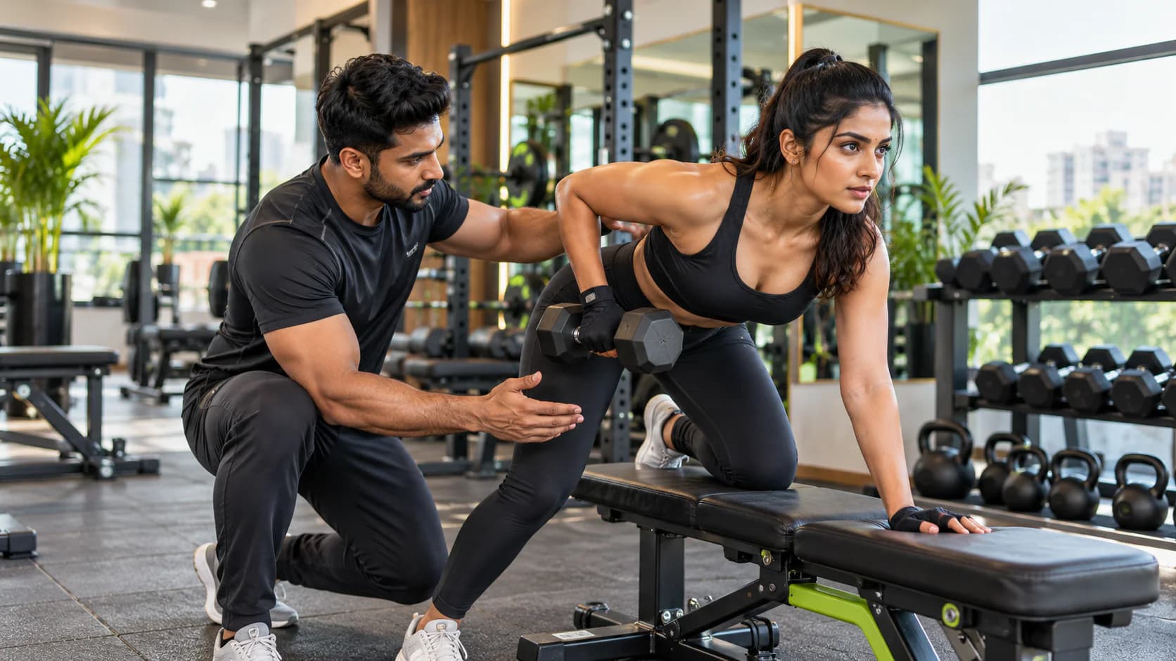 Modern gym and personal training studio in Indore